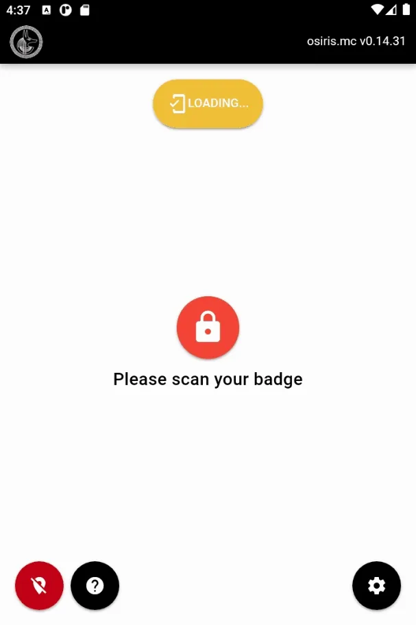 Secure access on handheld terminals